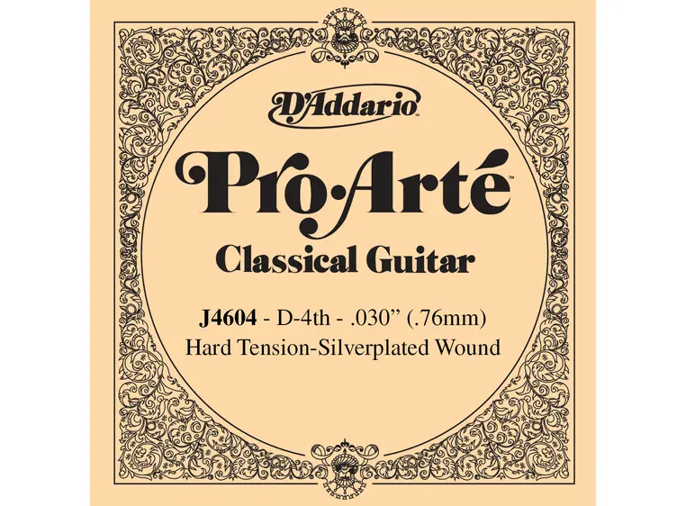 D'Addario D-4 J4604 Pro Arte` High 